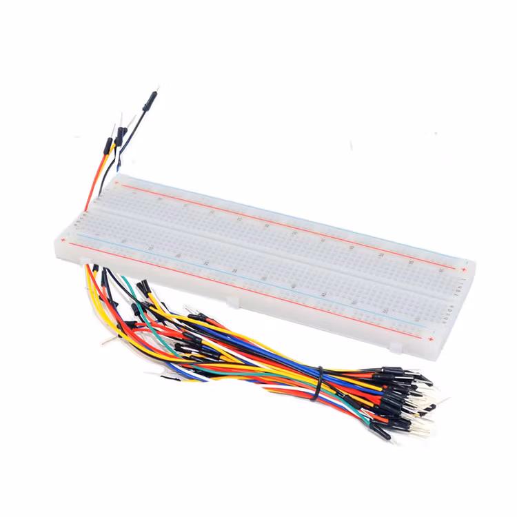830 hole high quality breadboard +65 colorful bread line kit