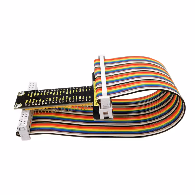 Raspberry Pi V1+ 40P Colorful Ribbon Cable+ 400-hole Breadboard