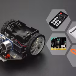 Micro:bit Maqueen robot (with micro:bit/IR Remote Controller)