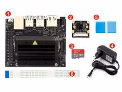Jetson Nano Developer Kit with Camera, TF Card