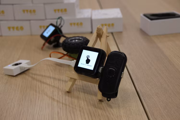 TTGO T-Watch Programmable And Networked  smart watch