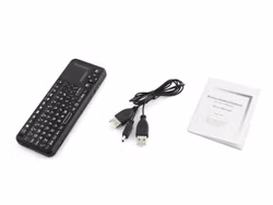 Mini Wireless Keyboard and Touchpad Mouse