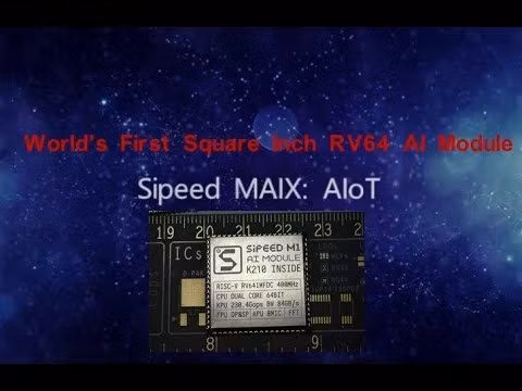 Sipeed MAix BiT Kit for RISC-V AI+IoT AIoT