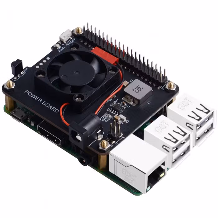 Raspberry Pi 4  4GB with DockerPi PowerBoard