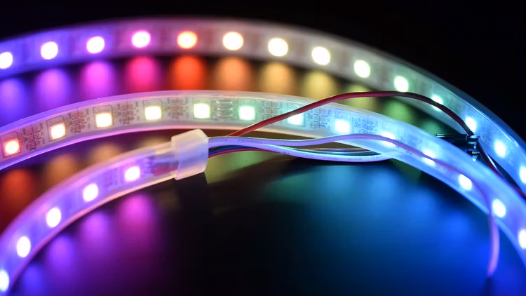 Digital RGB LED Weatherproof Strip 60 LED - (1m)