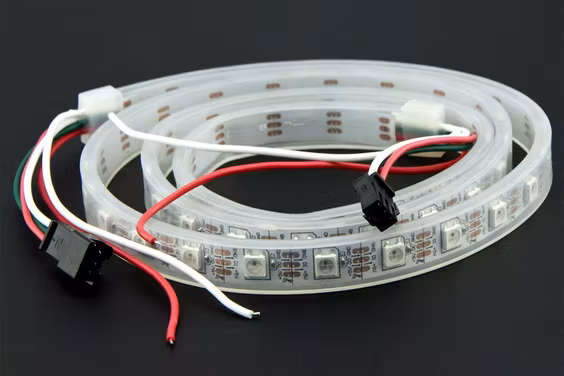 Digital RGB LED Weatherproof Strip 60 LED - (1m)