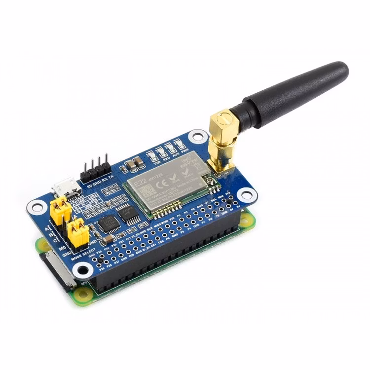 SX1268 LoRa HAT for Raspberry Pi, 433MHz 868MHz SX1262  Frequency Band