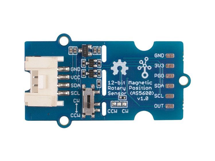Grove - 12-bit Magnetic Rotary Position Sensor Rotary / Encoder (AS5600)