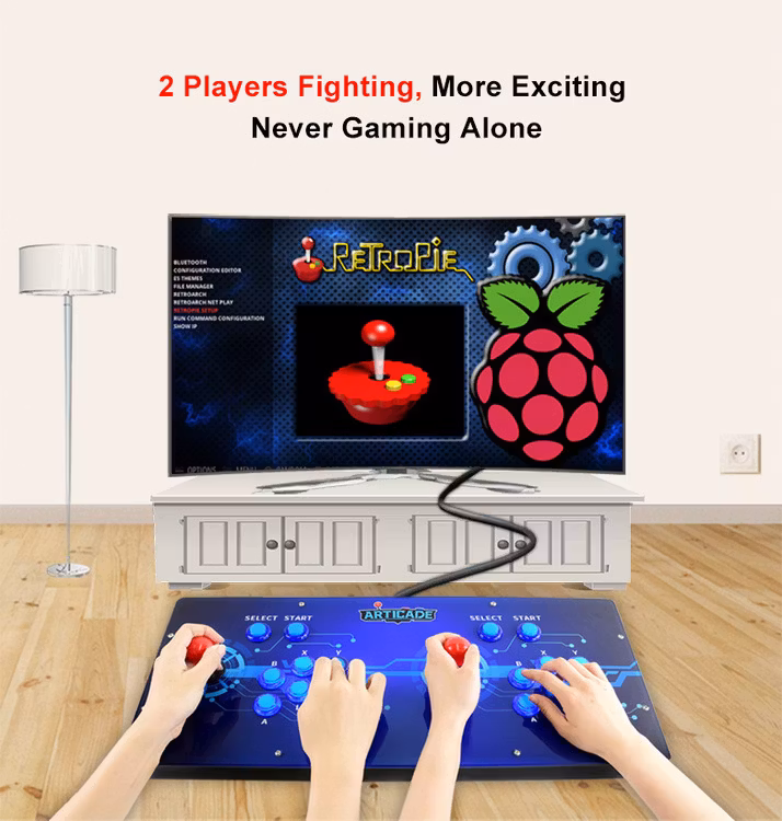 Arcade-C-2P Accessory Pack, 2 Players Arcade Console Building Kit
