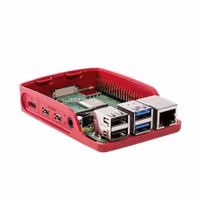 Raspberry Pi 4 Official Case - Red White