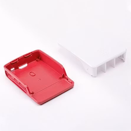 Raspberry Pi 4 Official Case - Red White
