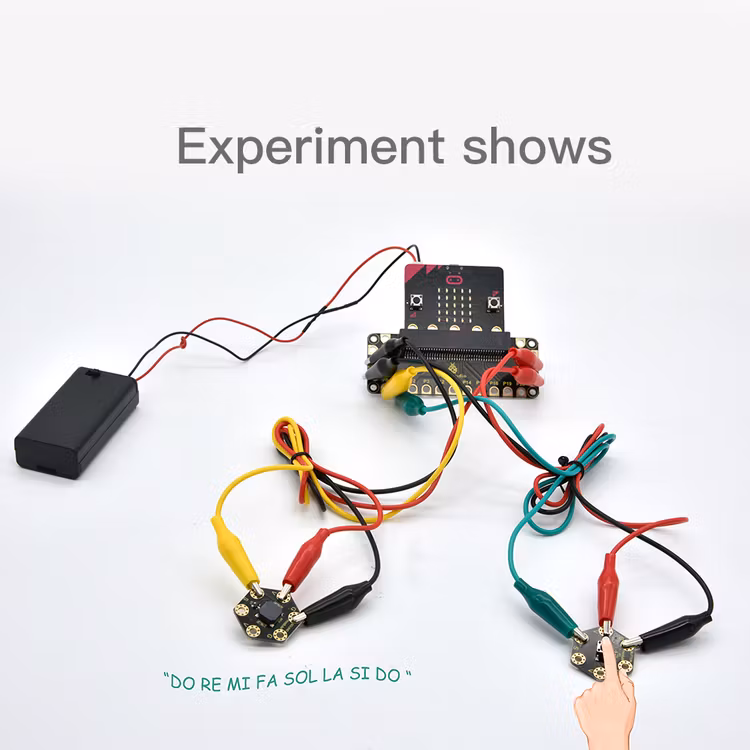 Keyestudio Honeycomb Smart Wearable Coding Kit for Micro:bit With 8 projects