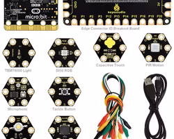 Keyestudio Honeycomb Smart Wearable Coding Kit for Micro:bit With 8 projects
