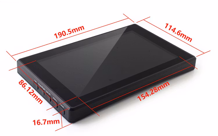 7inch HDMI LCD (H) (with case), 1024x600, IPS