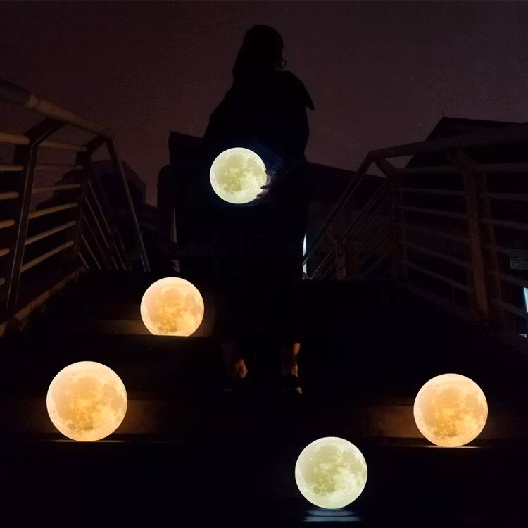 3D månlampa
