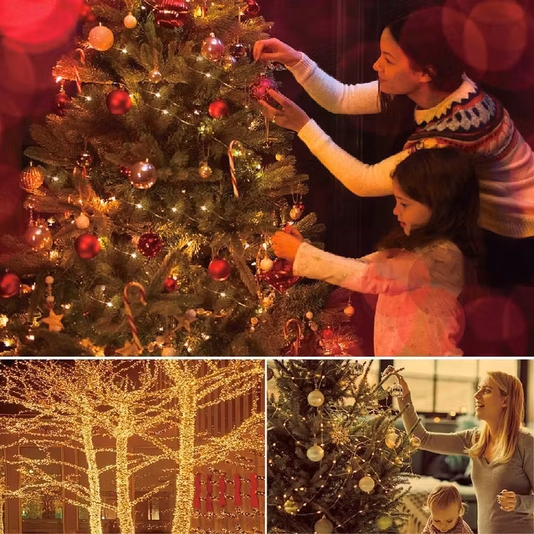Xmas Decoration LED Copper String Light With USB Port