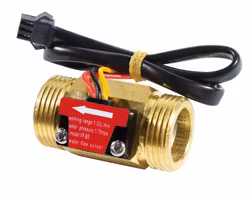 SEA YF-B5 G3/4 Brass water copper flow sensor Turbine meter Magnetic Hall effect sensor