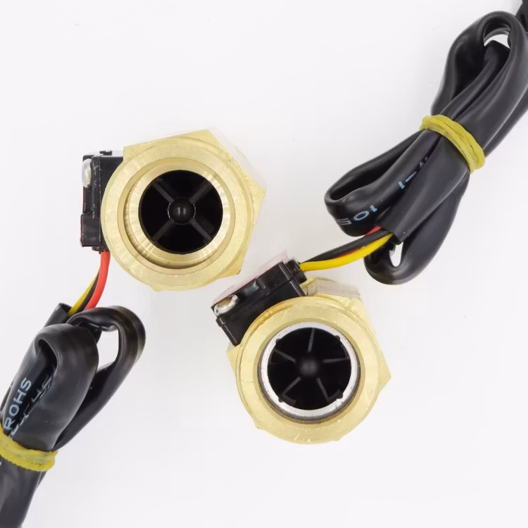 SEA YF-B5 G3/4 Brass water copper flow sensor Turbine meter Magnetic Hall effect sensor