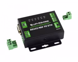 RS232/RS485 to Ethernet Converter support Modbus  EU plug