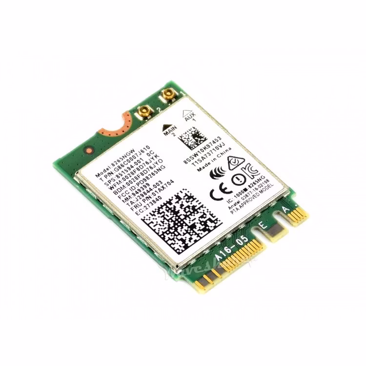 AC8265 Wireless NIC for Jetson Nano, WiFi / Bluetooth