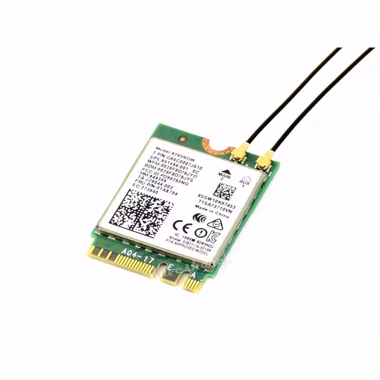 AC8265 Wireless NIC for Jetson Nano, WiFi / Bluetooth