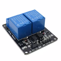 2 Channel Relay Module with Optocoupler Low Level Trigger Expansion Board