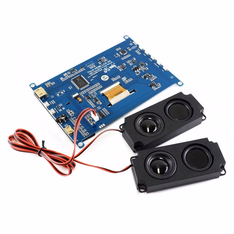 7inch HDMI LCD (H), 1024x600, IPS, supports various systems, capacitive touch