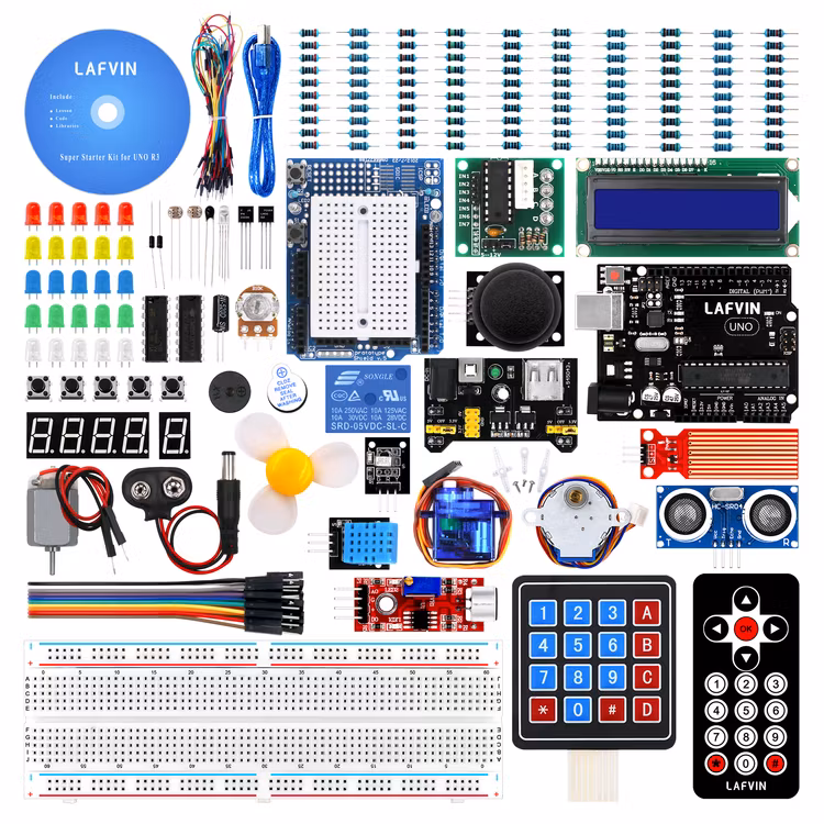 Super Starter Kit compatible with Arduinos UNO R3 with Tutorial