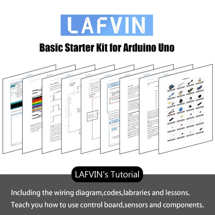 Learning Kit compatible  Arduinos with Tutorial and RFID