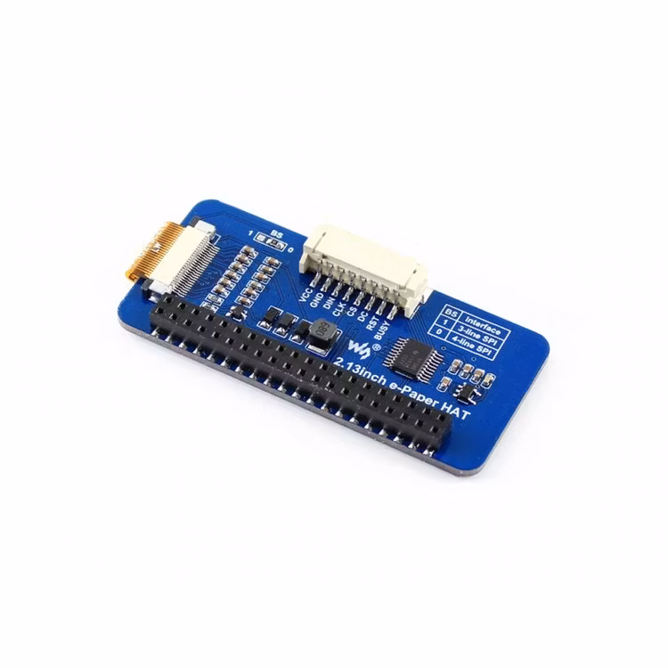 Raspberry Pi Zero WH Package E, with 2.13inch e-Paper HAT