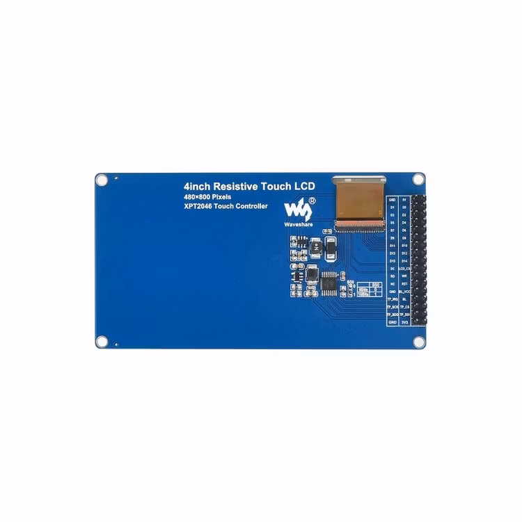 4inch Resistive Touch LCD with Parallel Interface
