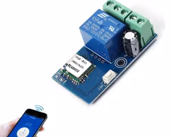DC 12V Wireless Wifi Relay Switch Module for Android IOS Smart Home
