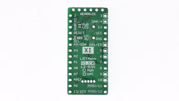 XI LGT nano - AVR Arduino Compatible Board based LGT8F328P