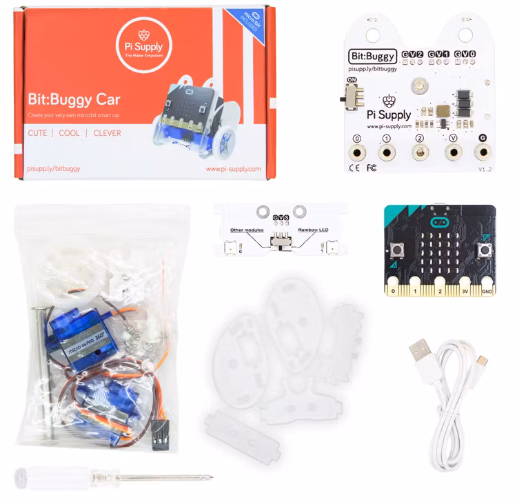 Pi Supply Bit:Buggy Car