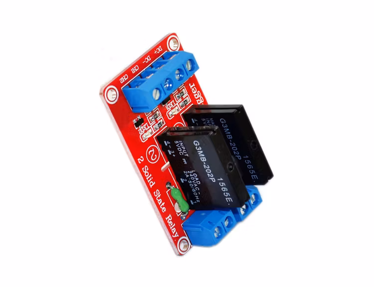 2 Channel Solid State Relay Module