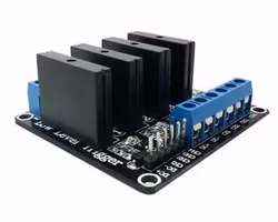 5V 4 Channel Solid State Relay High Low Level Trigger SSR Module Board