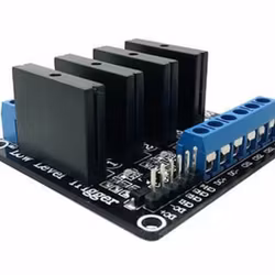 5V 4 Channel Solid State Relay High Low Level Trigger SSR Module Board