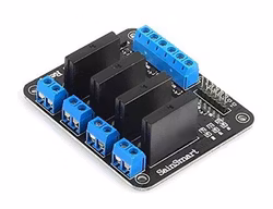 5V 4 Channel Solid State Relay High Low Level Trigger SSR Module Board