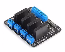 5V 4 Channel Solid State Relay High Low Level Trigger SSR Module Board
