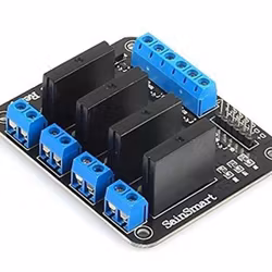 5V 4 Channel Solid State Relay High Low Level Trigger SSR Module Board