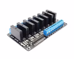 5V 8 Channel SSR Solid State Relay Module Low Level Trigger 2A 240V