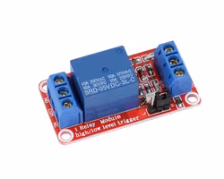 1 Channel Relay Module with Optocoupler High and Low Level Trigger Expansion Board