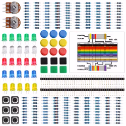 Electronics component pack compatible with Arduino Uno r3 Starter Kit
