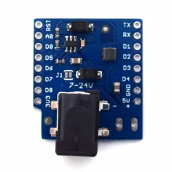 DC Power Shield for WeMos D1 Mini