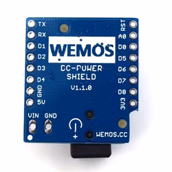 DC Power Shield for WeMos D1 Mini