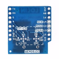 MicroSD card reader for WeMos D1 Mini