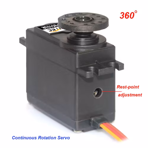 360 Degrees Continuous Rotation Servo