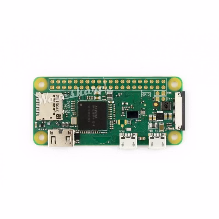 Raspberry Pi Zero W with Basic Components A