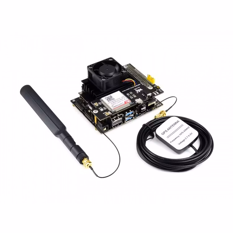 SIM7600G-H 4G / 3G / 2G / GNSS Module for Jetson Nano, LTE CAT4, Global Applicable