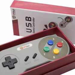 Raspberry Pi Compatible USB Gamepad / Controller ("SNES" Style)